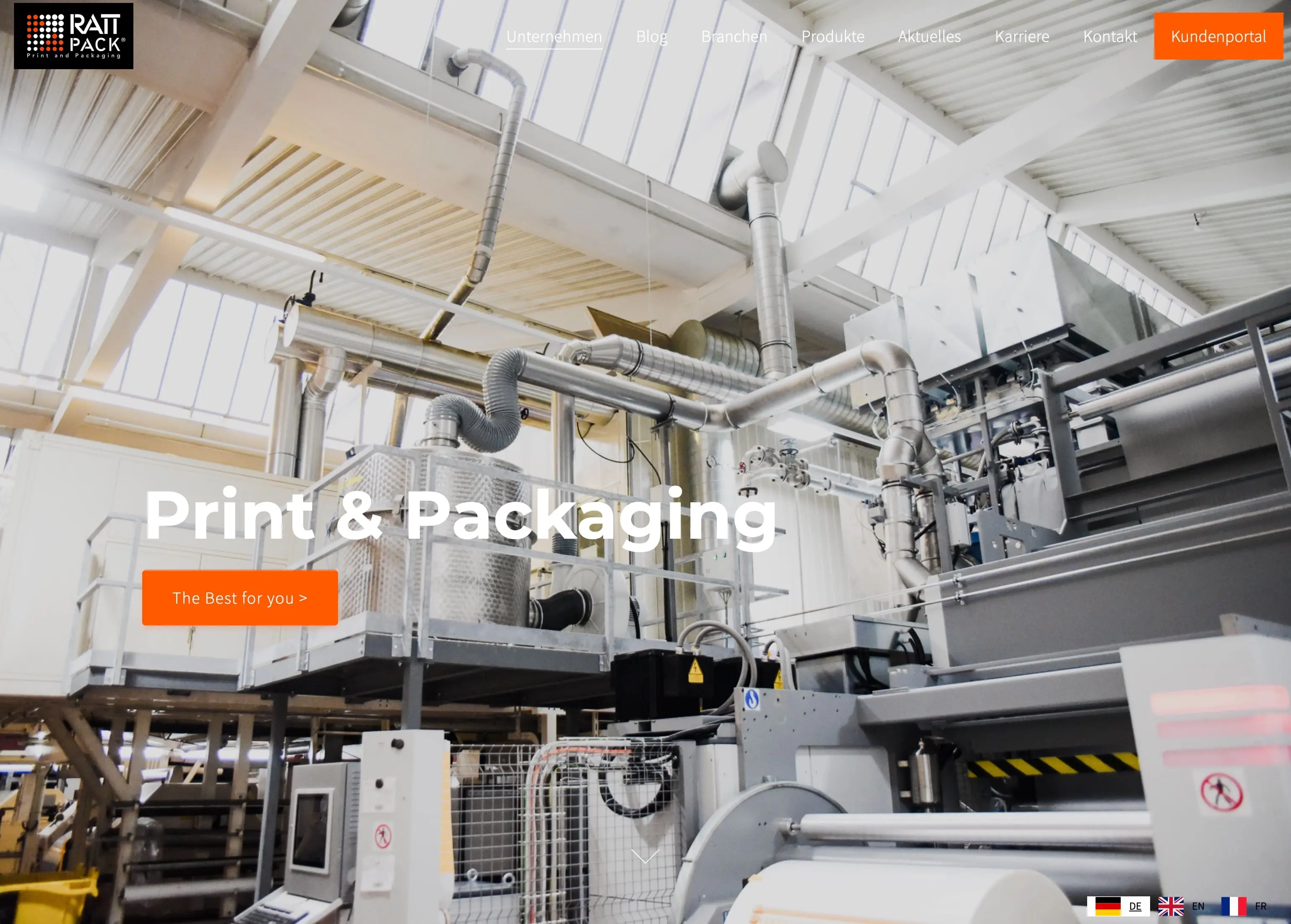 Rattpack Verpackungsunternehmen